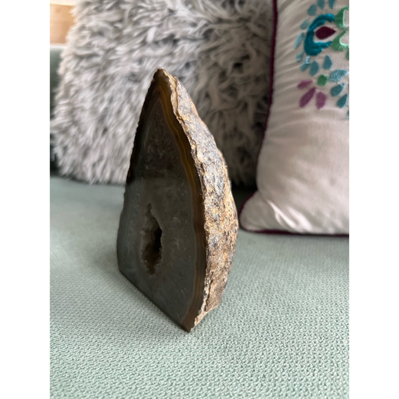 Unbranded Unisex Home Decor Brown Agate Geode - Picture 7 of 11